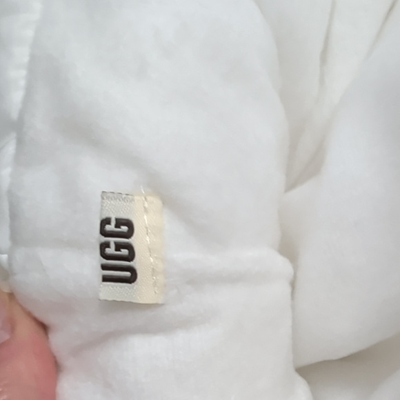 UGG Dip Puffer Waterproof Boot Covers White, New Without Tags - Picture 4 of 7